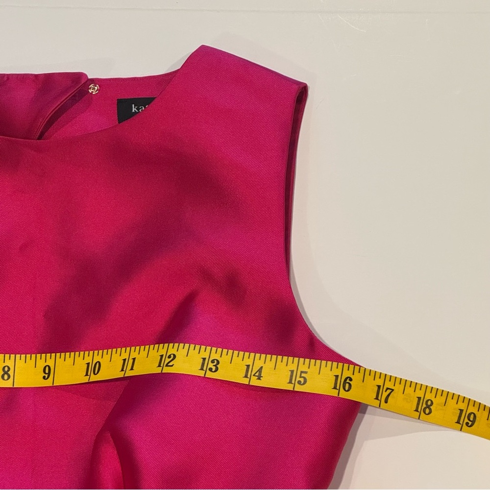 KATE SPADE Open Back Lucille Mini Dress Rosa Plum Pink Sz 2 NWT - Picture 12 of 15